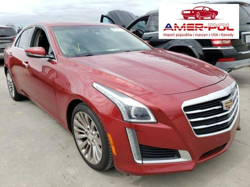 Czerwony Używany 2015 Cadillac CTS Sedan/Limuzyna | 79 000 zł - Obraz 1/4