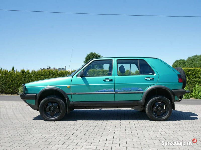 Zielony Używany 1990 VW Golf Country Hatchback | 34 700 zł - Obraz 1/4