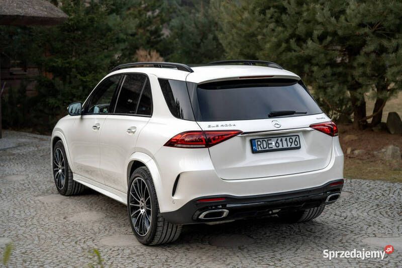 Biały Używany 2021 Mercedes GLE400 SUV | 329 999 zł - Obraz 1/4