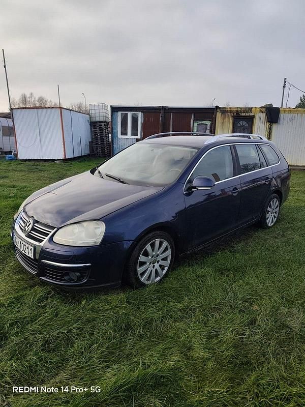 Niebieski ciemny Używany 2008 VW Golf VI Kombi | 4800 zł (Super Cena) - Obraz 1/4