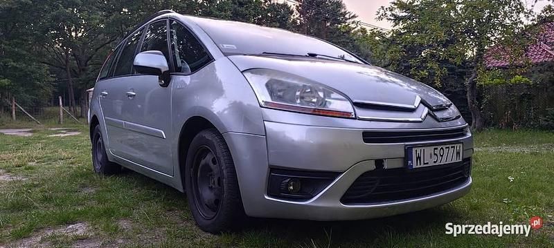 Używany Citroën Grand C4 Picasso 2009 Srebrny Minivan