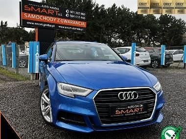 Niebieski Używany 2017 Audi A3 Sedan/Limuzyna | 84 900 zł (Drogi) - Obraz 1/4
