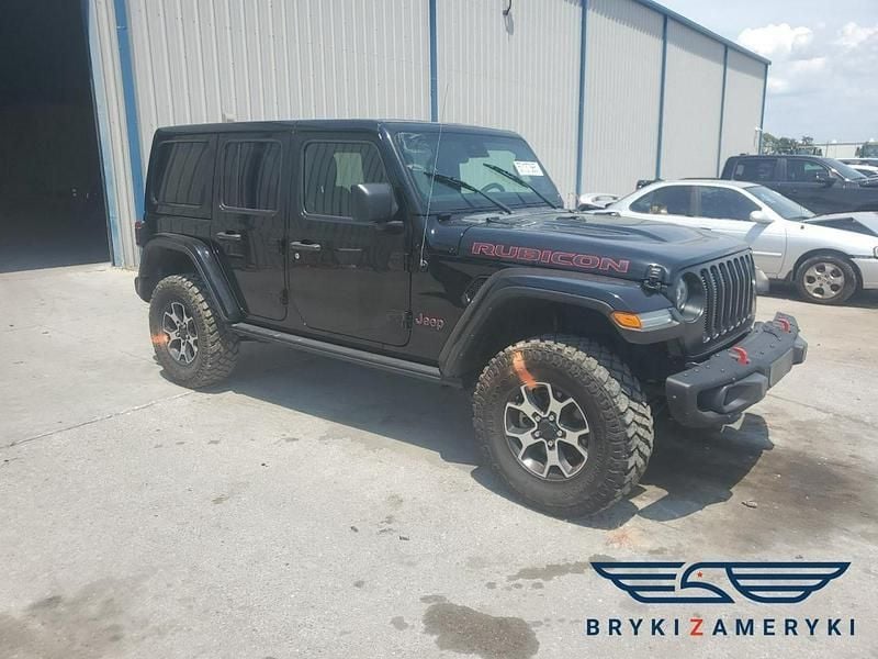 Czarny Używany 2022 Jeep Wrangler SUV | 95 630 zł - Obraz 1/3