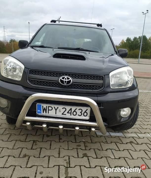 Czarny Używany 2005 Toyota RAV4 SUV | 12 800 zł (Super Cena) - Obraz 1/4