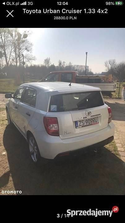 Używany Toyota Urban Cruiser 2012 Biały SUV