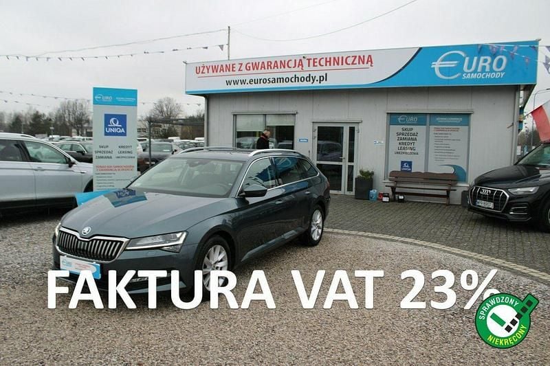 Szary Używany 2021 Skoda Superb Ambition Kombi | 85 900 zł (Uczciwa cena) - Obraz 1/4