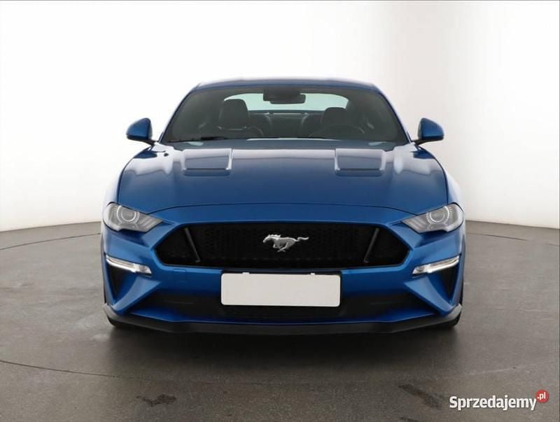 Niebieski Używany 2020 Ford Mustang GT Coupe | 174 500 zł (Dobra cena) - Obraz 1/4