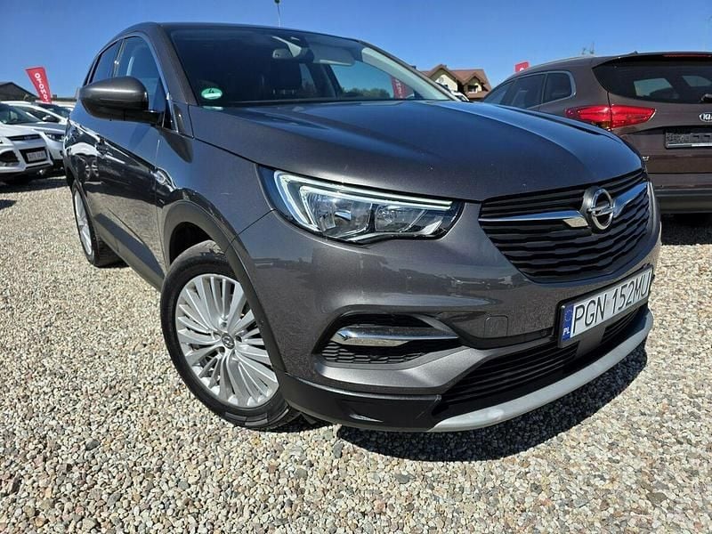Szary Używany 2018 Opel Grandland X SUV | 63 900 zł (Uczciwa cena) - Obraz 1/4