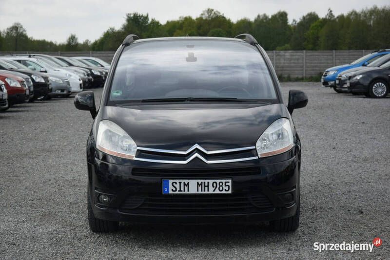 Czarny Używany 2007 Citroën Grand C4 Picasso Minivan | 10 900 zł (Dobra cena) - Obraz 1/4