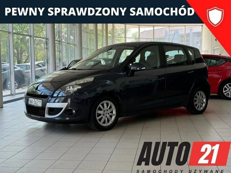 Szary Używany 2011 Renault Scénic III Minivan | 14 400 zł (Uczciwa cena) - Obraz 1/4