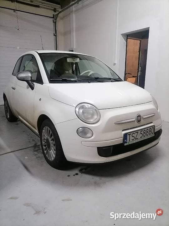 Używany Fiat 500 2007 Biały Hatchback
