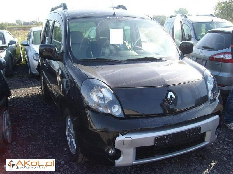 Czarny (metalik) Używany 2009 Renault Kangoo Minivan | 25 015 zł - Obraz 1/1