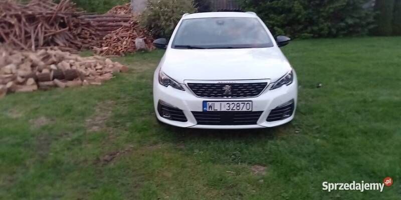 Biały Używany 2020 Peugeot 308 GT Kombi | 69 900 zł - Obraz 1/4