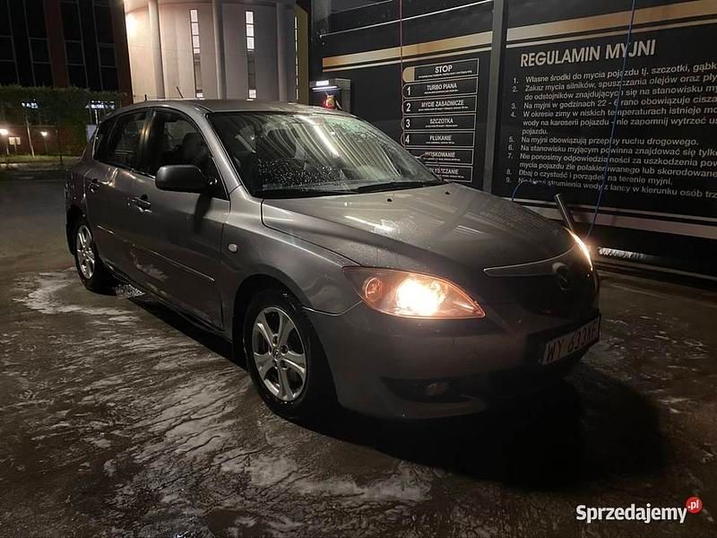 Szary Używany 2004 Mazda 3 Hatchback | 1450 zł - Obraz 1/4