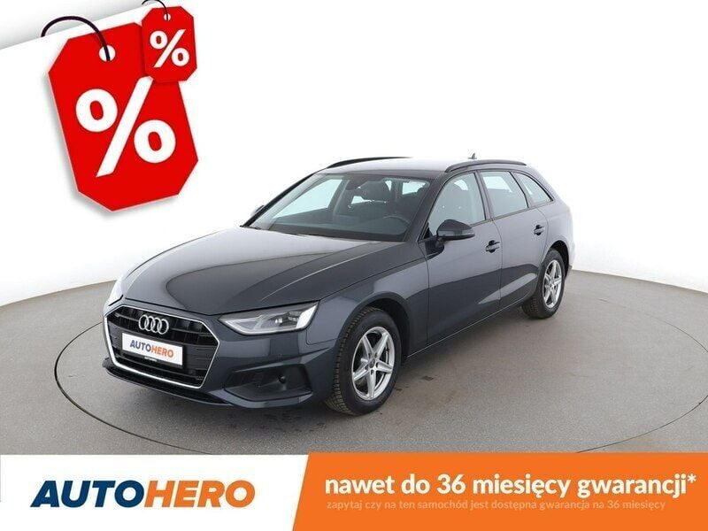 Szary Używany 2020 Audi A4 Kombi | 73 500 zł (Uczciwa cena) - Obraz 1/3