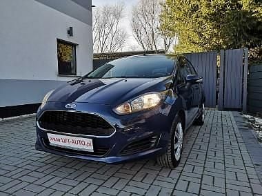 Niebieski ciemny (metalik) Używany 2017 Ford Fiesta Hatchback | 29 900 zł (Uczciwa cena) - Obraz 1/4