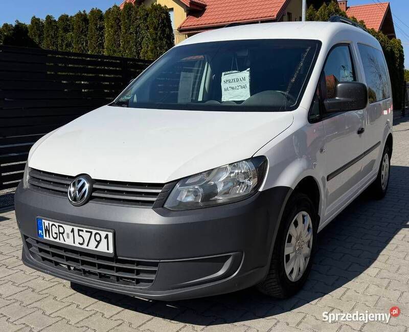 Biały Używany 2010 VW Caddy Minivan | 29 900 zł (Drogi) - Obraz 1/4