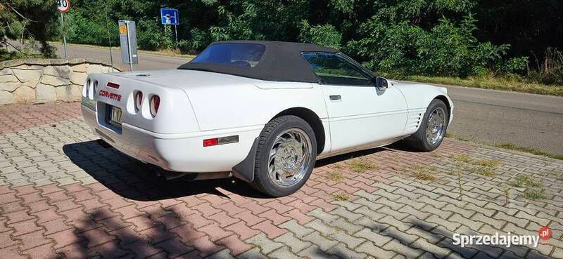 Używany Corvette C4 1991 Biały Kabriolet