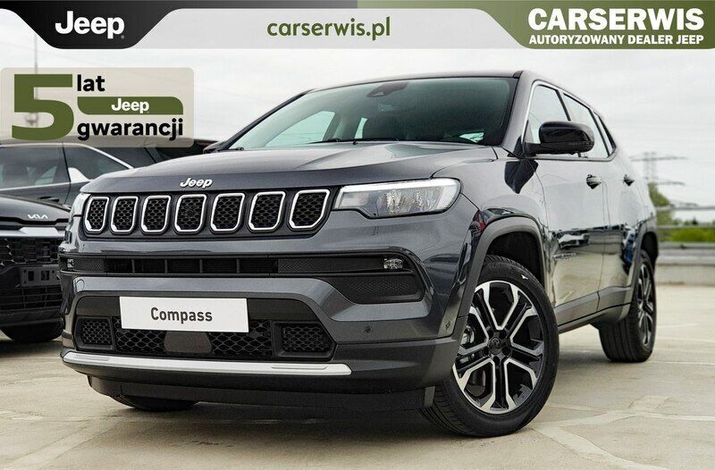 Grafitowy (metalik) Nowe 2024 Jeep Compass SUV | 144 590 zł (Uczciwa cena) - Obraz 1/4