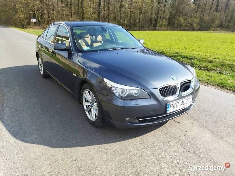 Używany BMW 520 177 KM (130 kW) 2009 Szary Sedan/Limuzyna