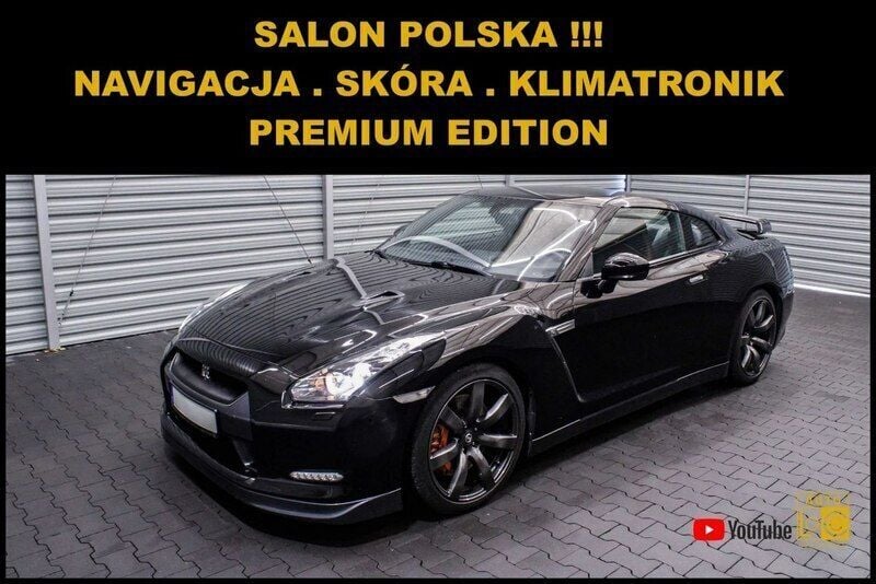 Czarny (metalik) Używany 2009 Nissan GT-R GT Coupe | 227 641 zł - Obraz 1/4