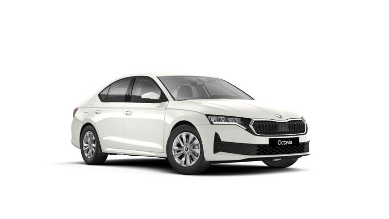 Biel candy niemetalizowany Nowe 2025 Skoda Octavia Essence | 117 700 zł (Super Cena) - Obraz 1/4