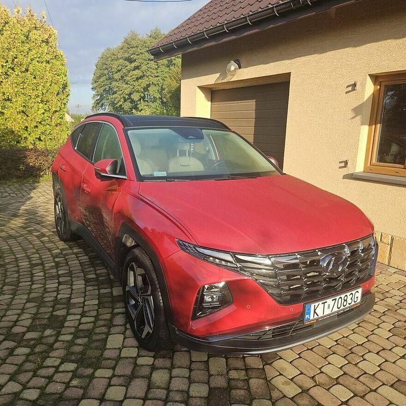 Używany Hyundai Tucson 2021 Czerwony SUV