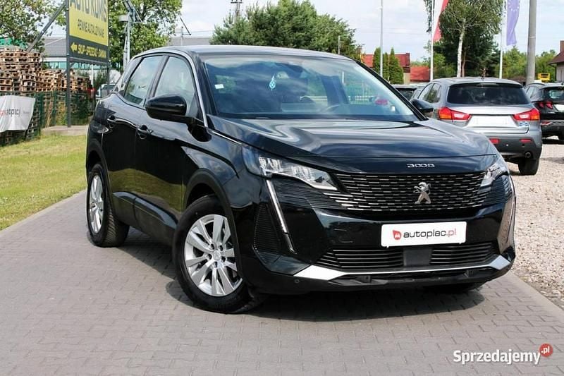 Czarny Używany 2021 Peugeot 3008 SUV | 77 000 zł (Uczciwa cena) - Obraz 1/4