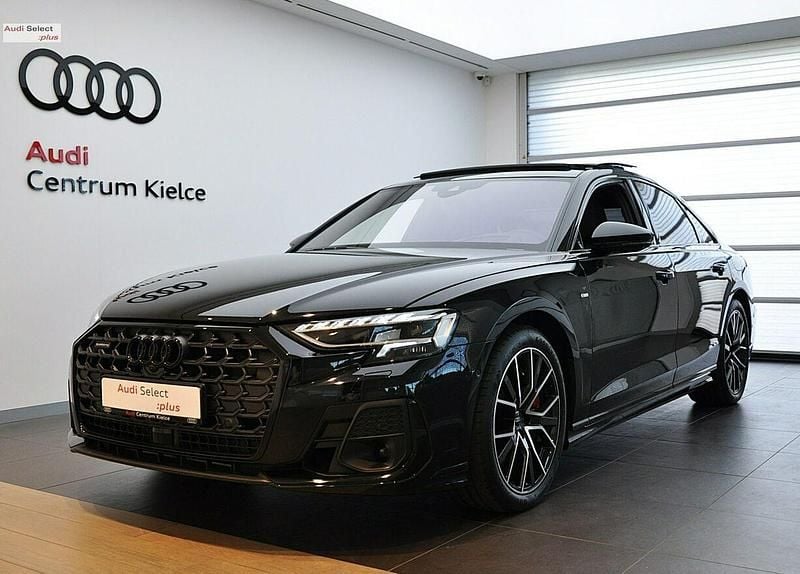 Czarny Używany 2024 Audi A8 S-Line Sedan/Limuzyna | 369 980 zł (Dość drogi) - Obraz 1/4