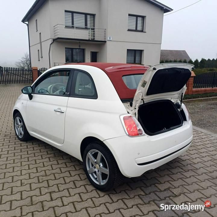 Używany Fiat 500C 2013 Biały Kabriolet
