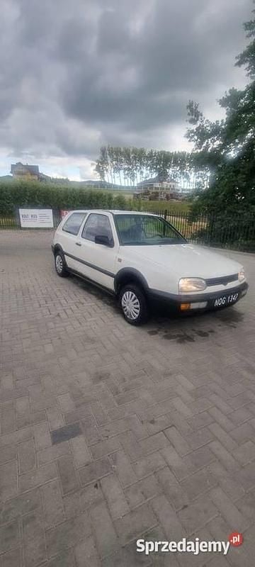 Biały Używany 1992 VW Golf III Hatchback | 2500 zł - Obraz 1/4