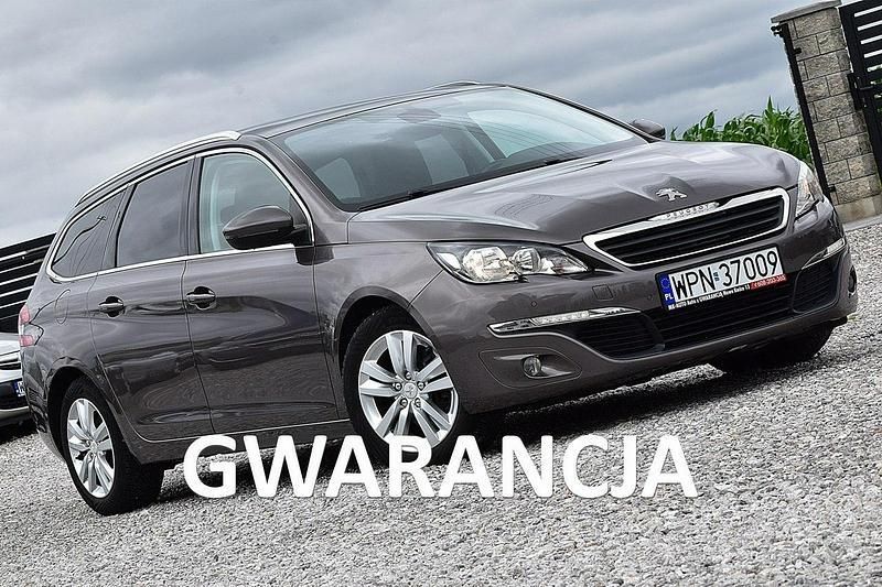 Brązowy Używany 2014 Peugeot 308 Kombi | 26 900 zł (Uczciwa cena) - Obraz 1/4