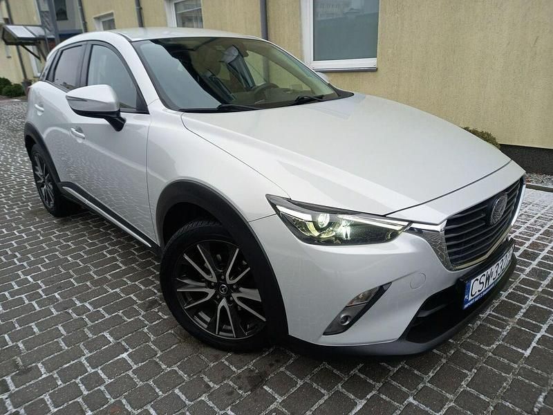 Używany Mazda CX-3 105 KM (77 kW) 2015 Biały SUV