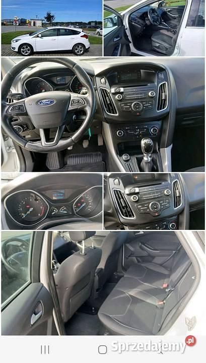Używany Ford Focus 2016 Biały Hatchback