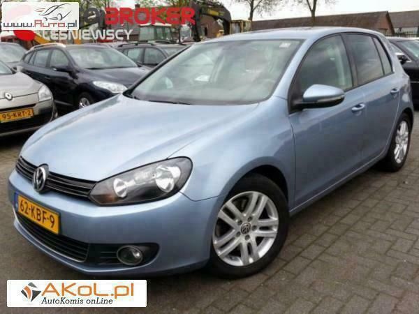 Niebieski Używany 2009 VW Golf VI Hatchback | 43 900 zł - Obraz 1/4