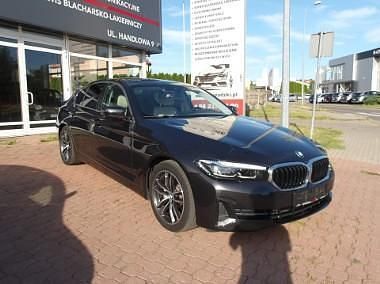 Szary Używany 2020 BMW 520 Sedan/Limuzyna | 155 555 zł (Drogi) - Obraz 1/4