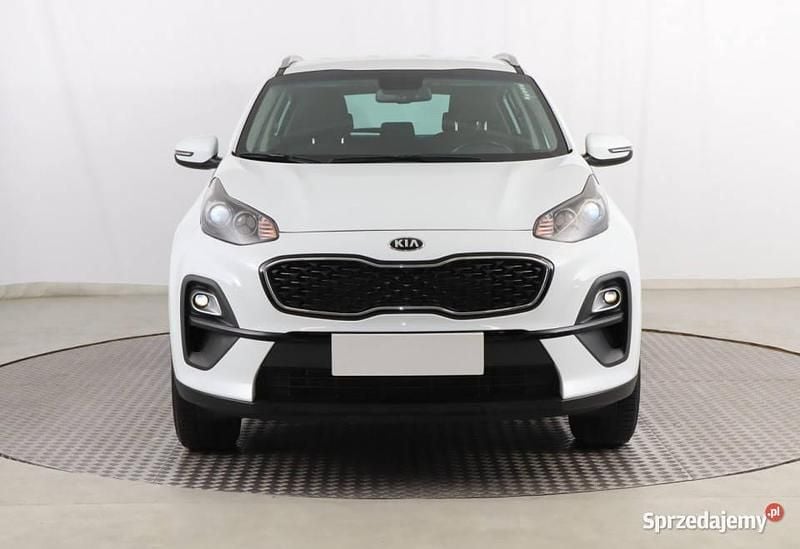 Biały Używany 2021 Kia Sportage SUV | 79 499 zł (Uczciwa cena) - Obraz 1/4