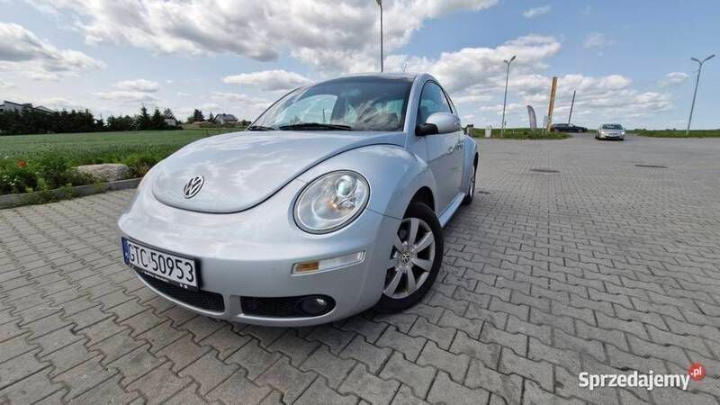Srebrny Używany 2008 VW Beetle Coupe | 16 900 zł (Uczciwa cena) - Obraz 1/4