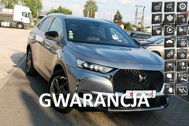 Szary (metalik) Używany 2020 DS Automobiles DS7 Crossback SUV | 89 999 zł (Uczciwa cena) - Obraz 1/4