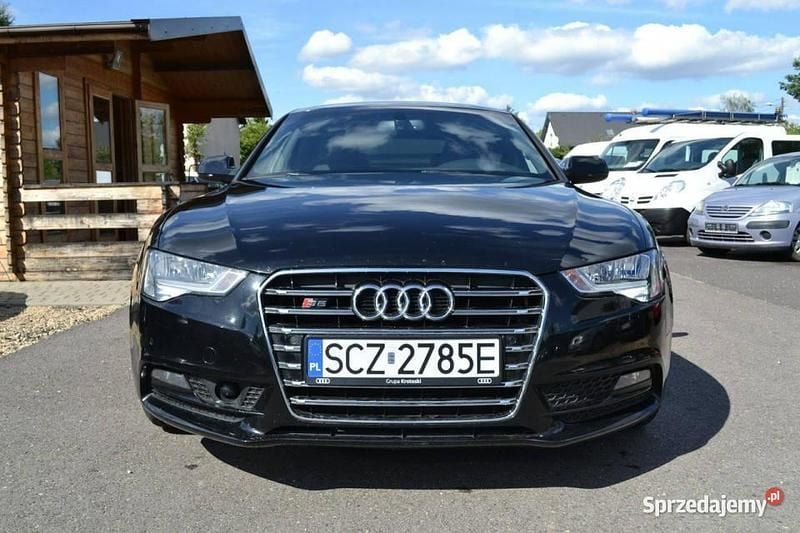 Czarny Używany 2015 Audi A5 S-Line Coupe | 54 900 zł (Super Cena) - Obraz 1/4