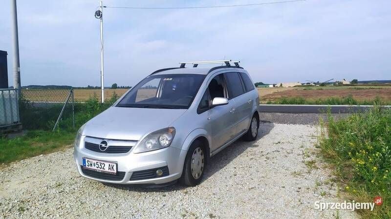 Szary Używany 2007 Opel Zafira Minivan | 6600 zł (Super Cena) - Obraz 1/4