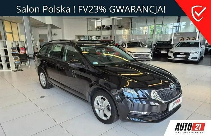 Czarny Używany 2019 Skoda Octavia Kombi | 61 900 zł (Dobra cena) - Obraz 1/4