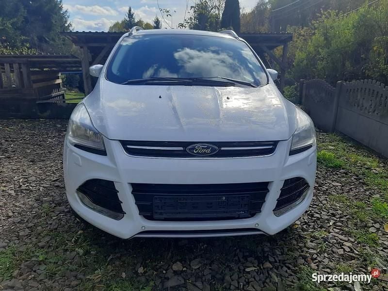 Biały Używany 2013 Ford Kuga SUV | 41 900 zł (Uczciwa cena) - Obraz 1/4