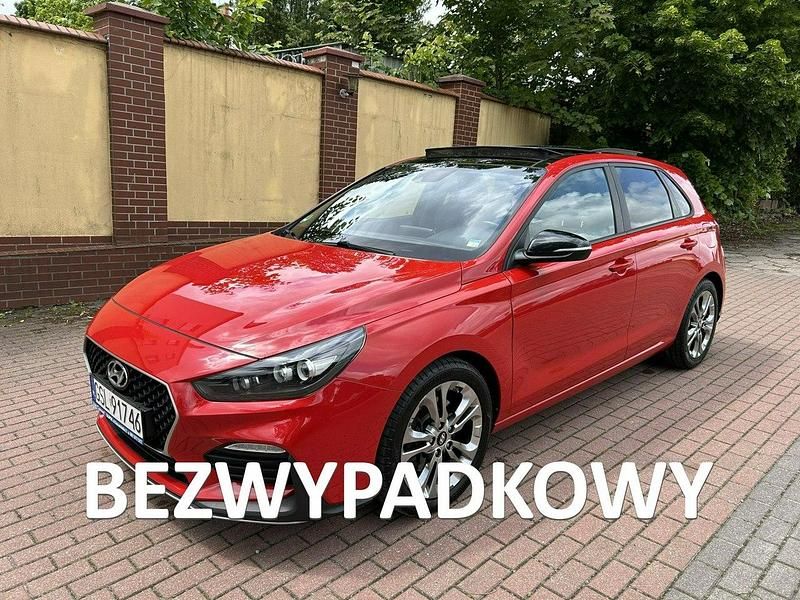 Czerwony Używany 2019 Hyundai i30 Hatchback | 51 900 zł (Dość drogi) - Obraz 1/4