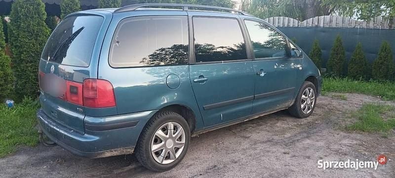 Zielony Używany 2003 VW Sharan Minivan | 3500 zł (Dobra cena) - Obraz 1/4