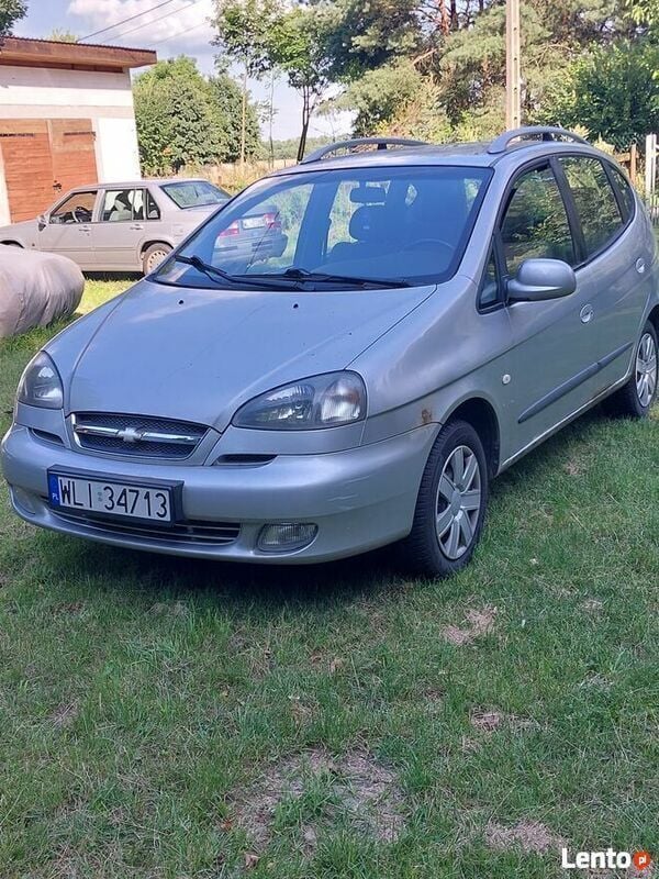 Srebrny Używany 2008 Chevrolet Tacuma Minivan | 5800 zł - Obraz 1/4