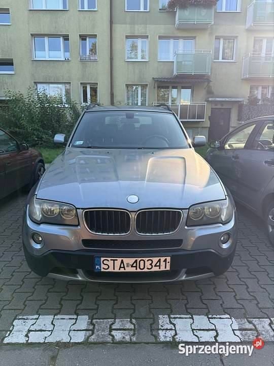 Srebrny Używany 2007 BMW X3 SUV | 23 900 zł (Dobra cena) - Obraz 1/4