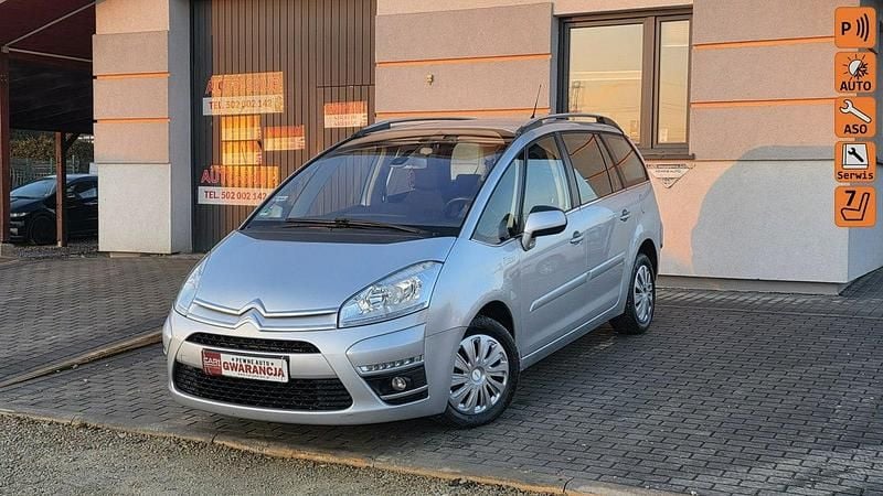 Srebrny Używany 2012 Citroën Grand C4 Picasso Minivan | 16 700 zł (Super Cena) - Obraz 1/4