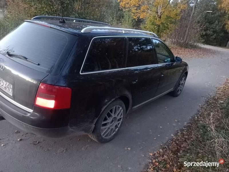 Czarny Używany 2000 Audi A6 Kombi | 3000 zł (Dobra cena) - Obraz 1/4