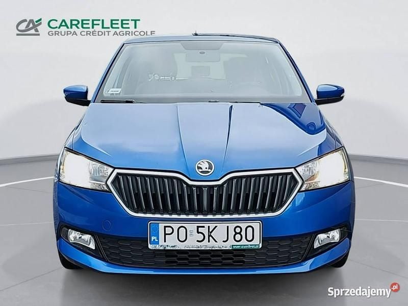 Niebieski Używany 2019 Skoda Fabia Ambition Hatchback | 27 400 zł (Super Cena) - Obraz 1/4